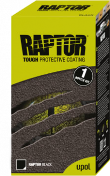Raptor 2K Urethane-Beschichtung Einfärbbar 1,00 L Dose SET ink. Einfärbefarbe