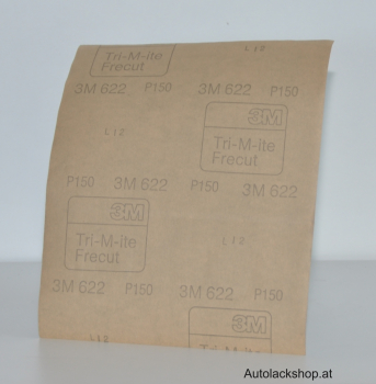 3M 622 Trockenschleifpapier 230 x 280mm P150