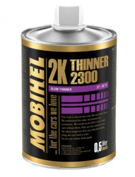 MOBIHEL 2K Thinner 2300  T 27 - 35oC / 0,5 L