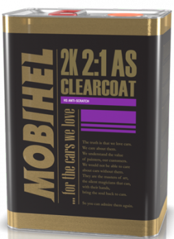 MOBIHEL 2K 2:1 clear coat antiscratch / 5 L