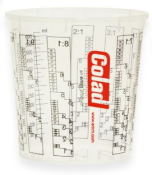 Colad bedruckte Mischbecher 700 ML / 1 Stk.