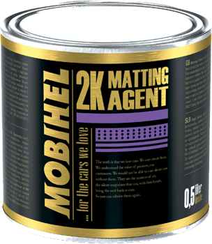 MOBIHEL 2K Matting paste / 0,5 L