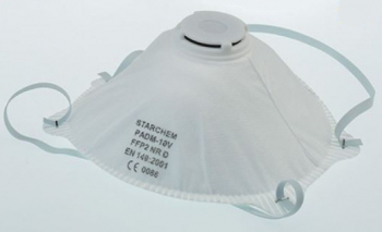 Atemschutzmaske FFP-2S EN 149 Ventil / 1 Stk.