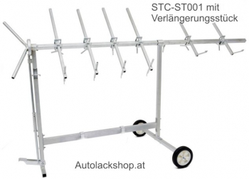 Lackierständer Drehlackierständer 6 Armig 360° Schwer Stahl Premium Autolack