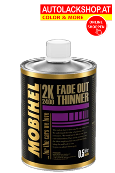 MOBIHEL 2K fade out thinner 2400 VOC / 0,5 L