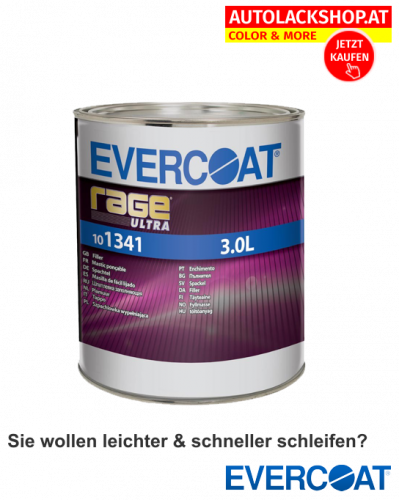 Rage® Ultra Leichtgewichts-Universal Spachtel, 3,0 L inkl. Härter