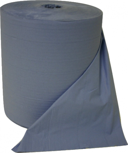 Putzpapier (3-lagig), blau, 38 x 36 cm, 1 Rollen