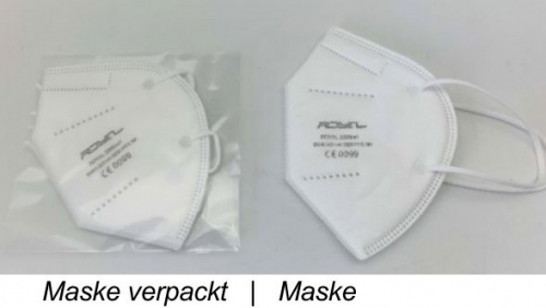 Staubmaske FFP2 / 20 Stk. pro Karton