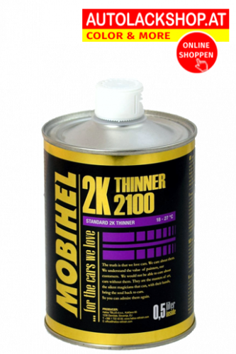MOBIHEL 2K Thinner 2100  T 18 - 27oC / 0,5 L