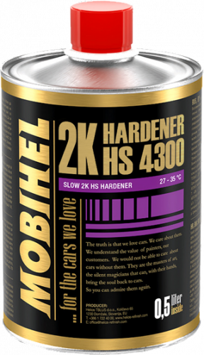 MOBIHEL 2K HS hardener 4300 / 0,5 L