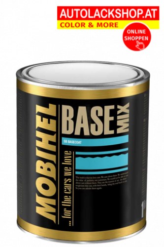 MOBIHEL Basislack Metallic/Perl Farbton Lösemittel / 0,25 L