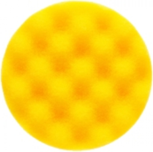 Mirka Schaumstoffpad 77mm gelb gewaffelt / 2 Stk.