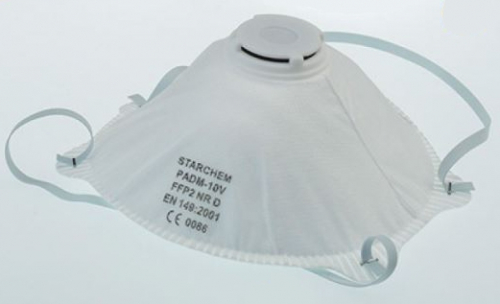 Atemschutzmaske FFP-2S EN 149 Ventil / 1 Stk.